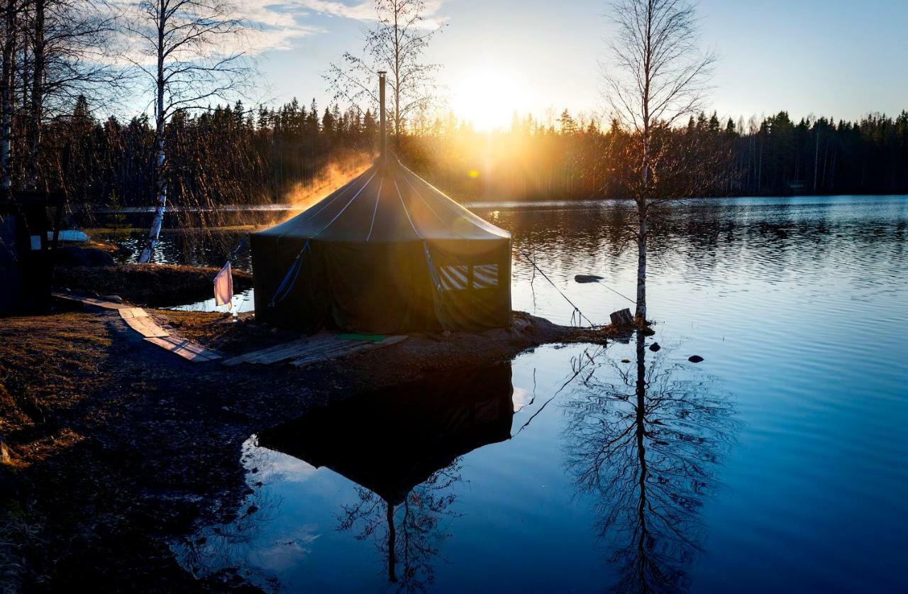 Revontuli Resort Glass Igloos Hankasalmi Eksteriør billede